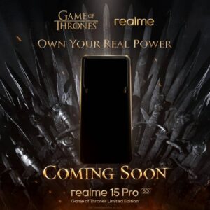 Game of Thrones लिमिटेड एडिशन में आएगा Realme 15 Pro, खास डिज़ाइन और पैकेजिंग के साथ