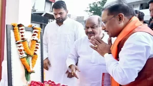 राज्य स्थापना दिवस: छत्तीसगढ़ सीएम साय जम्मो मनखे ला बधाई देय”