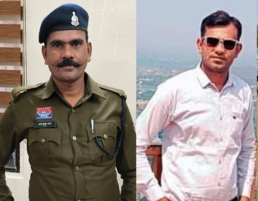 दू झन पुलिस जवान मन के सड़क हादसा म मौत : ड्यूटी बर निकले रिहिन, तेज रफ्तार ट्रक ह कुचल दिस