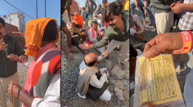 Madhya Pradesh News : साधु मन के पिटाई : ब्राह्मण होय के मांगे गिस सबूत, झोला ले उर्दू म दस्तावेज मिले म मचिस हंगामा