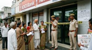 ICICI बैंक मा 1.38 करोड़ के बड़का ठगी, पति के संग मिलके ग्राहक मन के सोना लेके फुर्र होगे डिप्टी मैनेजर