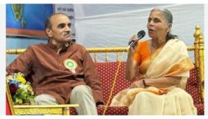 तीन दशक ले नक्सल क्षेत्र में जनसेवा के सम्मान, गोडबोले दंपत्ति ला मिलीस पद्म श्री