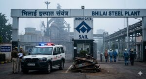 BSP स्क्रैप चोरी कांड: 250 टन कबाड़ चोरी के खुलही राज! BSP के 3 अफसर मन ला नोटिस, जांच के घेरा मा कतको चेहरा