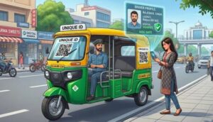 रायपुर मा आज ले ऑटो अउ ई-रिक्शा होही ‘स्मार्ट’: सुरक्षा बर हर गाड़ी मा लगही QR कोड