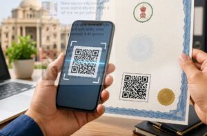 सरकारी प्रमाण-पत्र असली हे या नकली? छत्तीसगढ़ मां मोबाइल से QR कोड स्कैन करके तुरंत जानव सच!