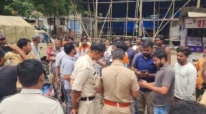 रायपुर के गुढ़ियारी मा मंदिर परिसर के मूरती मन ला पहुंचाइन नुकसान, इलाका मा तनाव