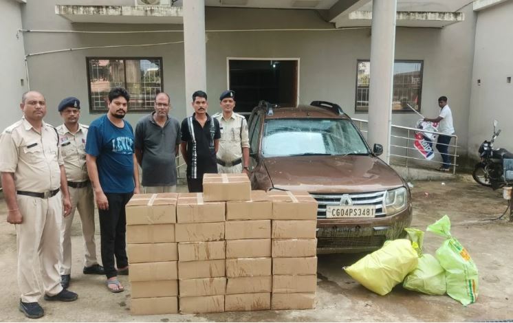 नकली होलोग्राम ले शराब तस्करी के भंडाफोड़, 3229 लीटर जब्त, 7 आरोपी गिरफ्तार