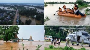 छत्तीसगढ़ म बस्तर ले रायगढ़ तक बाढ़ ले हाहाकार… 571 गांव के 22,377 लोग प्रभावित, 16,074 के रेस्क्यू, आठ मउत