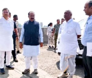 महानदी पुल के हालत देख डिप्टी सीएम अरुण साव अधिकारी मन ला लगाइस फटकार